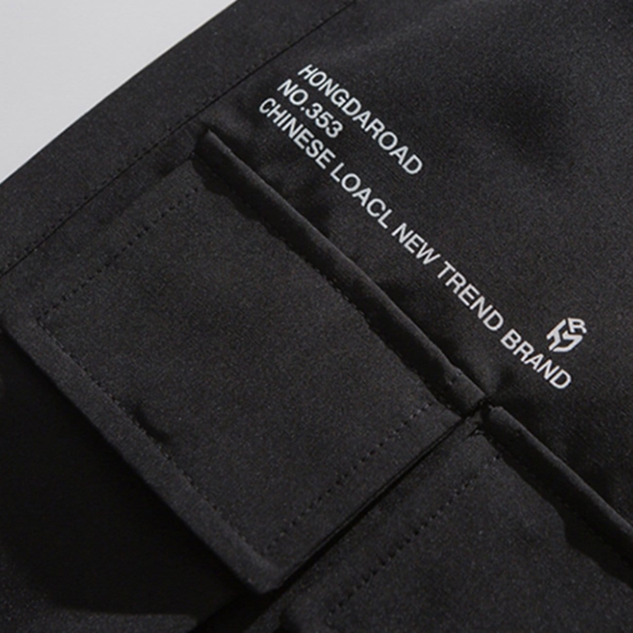 Laser Letters Shorts Streetwear Brand Techwear Combat Tactical YUGEN THEORY