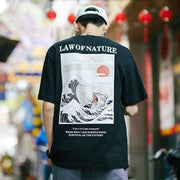 Law Of Nature T-Shirt Streetwear Brand Techwear Combat Tactical YUGEN THEORY