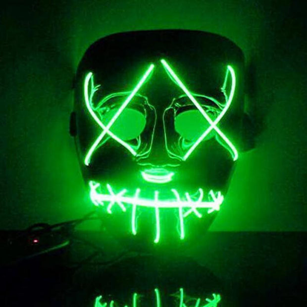 LED Beast Mask Streetwear Brand Techwear Combat Tactical YUGEN THEORY