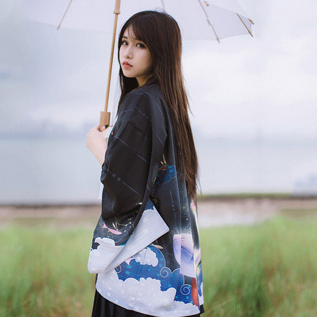Legendary Kun Haori Kimono Cardigan Streetwear Brand Techwear Combat Tactical YUGEN THEORY