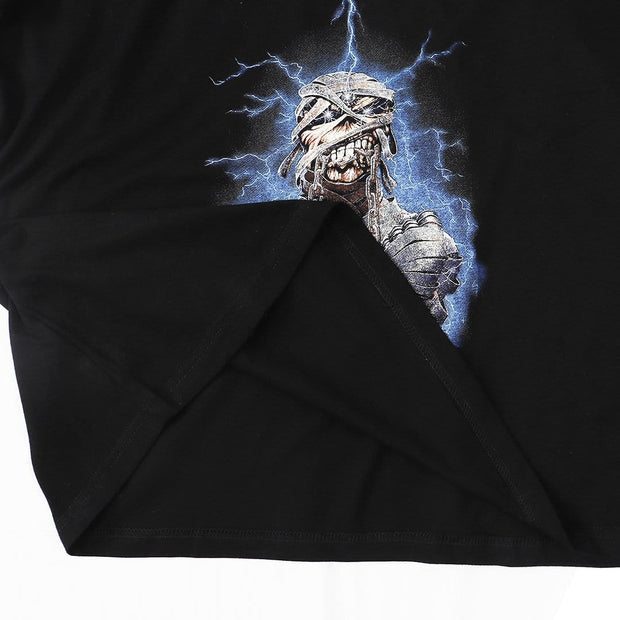 Lightning Warrior Print Sweatshirt Streetwear Brand Techwear Combat Tactical YUGEN THEORY