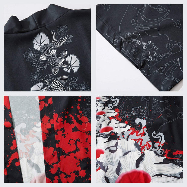 "Lotus Pond" Kimono Streetwear Brand Techwear Combat Tactical YUGEN THEORY