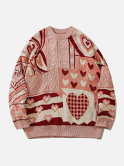 Love Weaving Knit Sweater Streetwear Brand Techwear Combat Tactical YUGEN THEORY