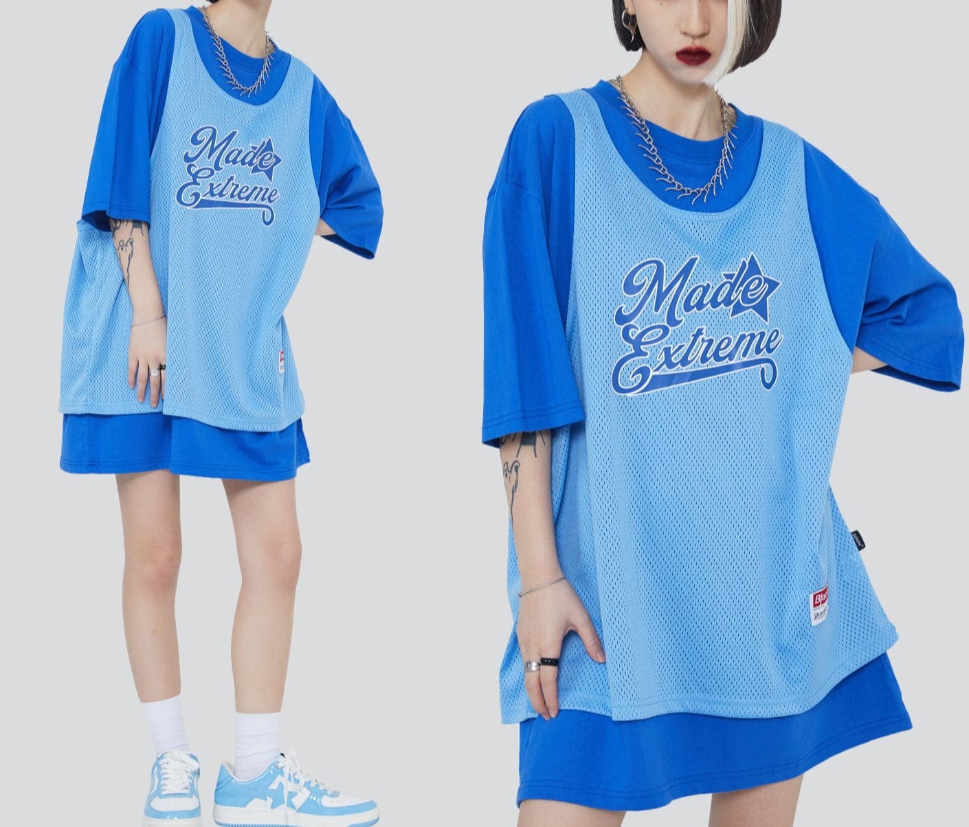 MADE EXTREME Basketball Vest T-Shirt Streetwear Brand Techwear Combat Tactical YUGEN THEORY
