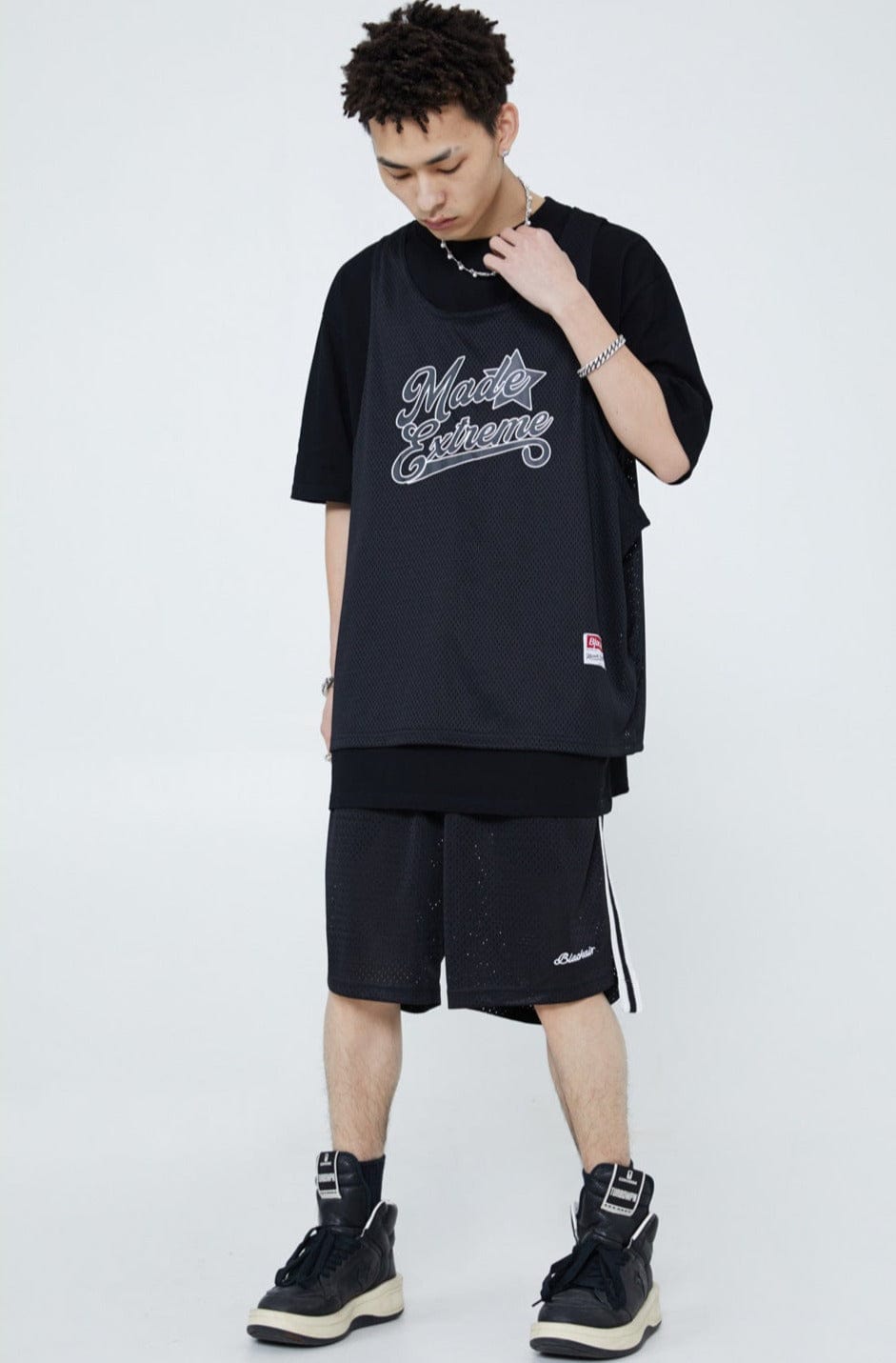 MADE EXTREME Basketball Vest T-Shirt Streetwear Brand Techwear Combat Tactical YUGEN THEORY