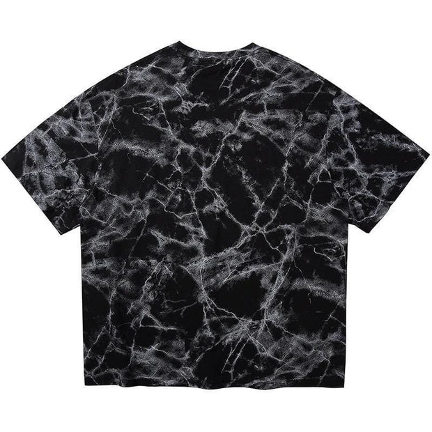 Marbled Death Metal T-Shirt Streetwear Brand Techwear Combat Tactical YUGEN THEORY