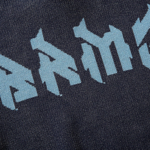 Mechanical Print Washed Sweatshirt Streetwear Brand Techwear Combat Tactical YUGEN THEORY