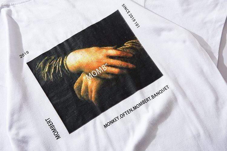 Mona Lisa T-Shirt Streetwear Brand Techwear Combat Tactical YUGEN THEORY