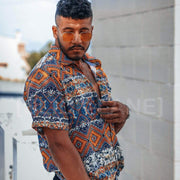 Moroccan Shirt Streetwear Brand Techwear Combat Tactical YUGEN THEORY