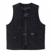 Multi-pocket Cotton Vest Streetwear Brand Techwear Combat Tactical YUGEN THEORY