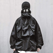 Multi Pocket Techwear Jacket Streetwear Brand Techwear Combat Tactical YUGEN THEORY
