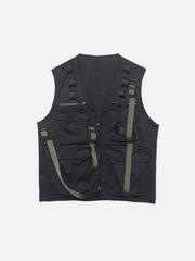 Multi Pockets Function Vest Streetwear Brand Techwear Combat Tactical YUGEN THEORY
