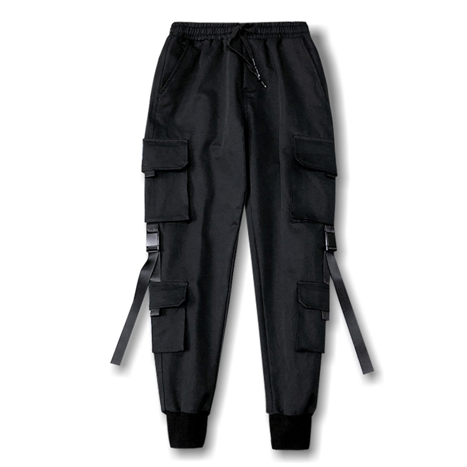 "Multi Pockets Ribbons" Pants Streetwear Brand Techwear Combat Tactical YUGEN THEORY