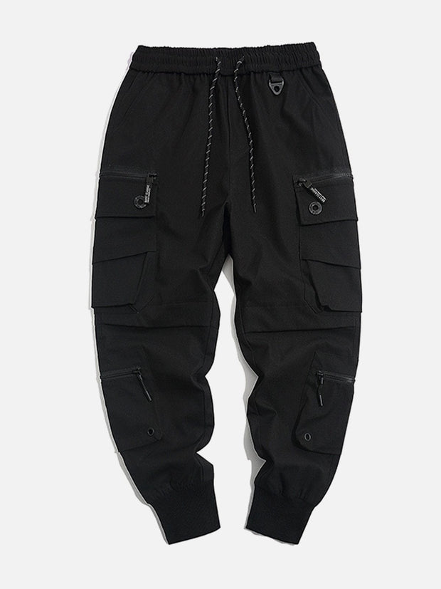 Multi Pockets Tactical Cargo Pants Streetwear Brand Techwear Combat Tactical YUGEN THEORY