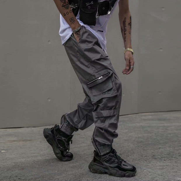 "Multi Zip" Cargo Pants Streetwear Brand Techwear Combat Tactical YUGEN THEORY