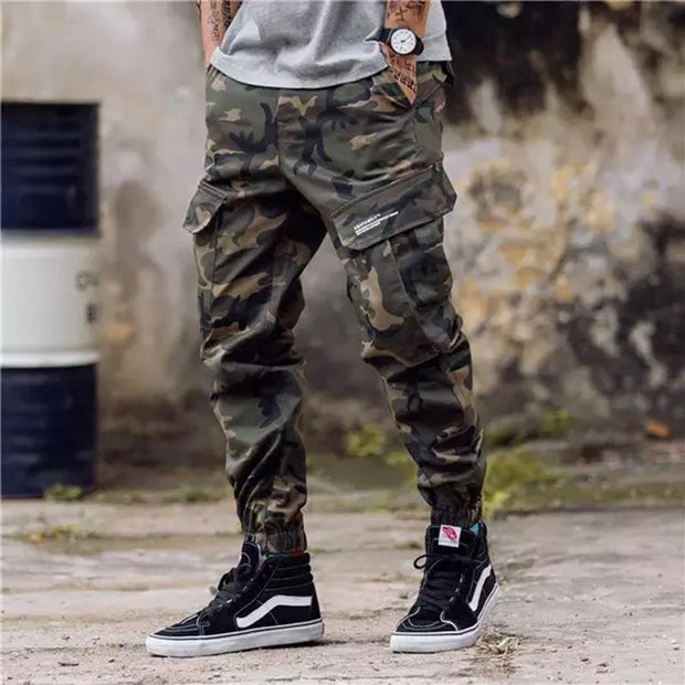 Olive Camo Pants Streetwear Brand Techwear Combat Tactical YUGEN THEORY