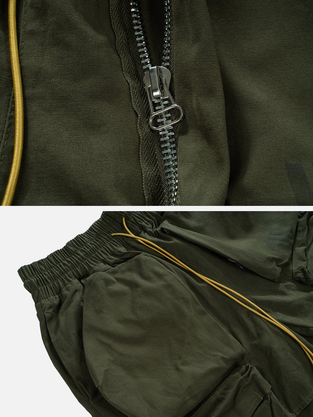 Oversized Pockets Cargo Shorts Streetwear Brand Techwear Combat Tactical YUGEN THEORY