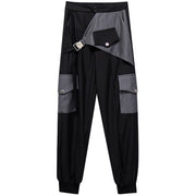 Patchwork Design Buckle Pants Streetwear Brand Techwear Combat Tactical YUGEN THEORY