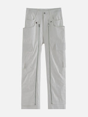 Patchwork Zipper Pants Streetwear Brand Techwear Combat Tactical YUGEN THEORY