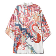 Phoenix Print Kimono Streetwear Brand Techwear Combat Tactical YUGEN THEORY