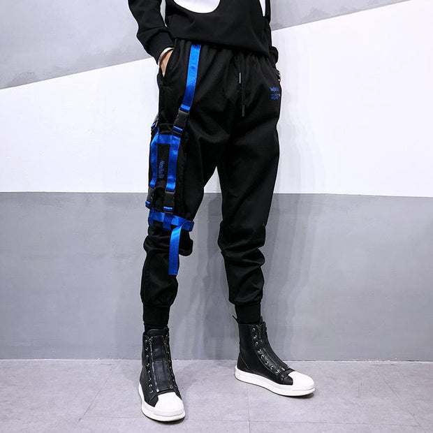 Pocket Webbing Cargo Pants Streetwear Brand Techwear Combat Tactical YUGEN THEORY