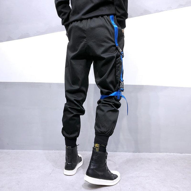 Pocket Webbing Cargo Pants Streetwear Brand Techwear Combat Tactical YUGEN THEORY