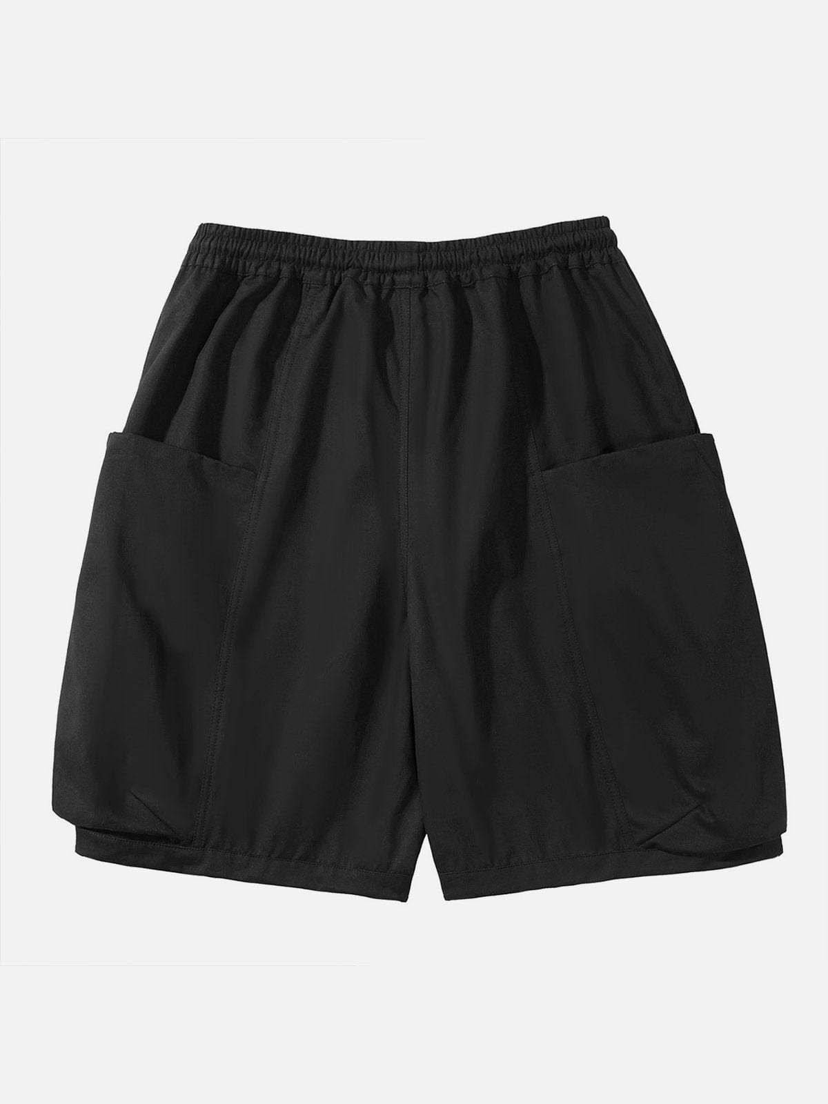 Pockets Embroidery Shorts Streetwear Brand Techwear Combat Tactical YUGEN THEORY