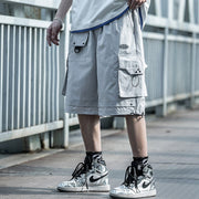 Punk Big Pockets Cargo Shorts Streetwear Brand Techwear Combat Tactical YUGEN THEORY