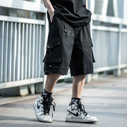 Punk Big Pockets Cargo Shorts Streetwear Brand Techwear Combat Tactical YUGEN THEORY