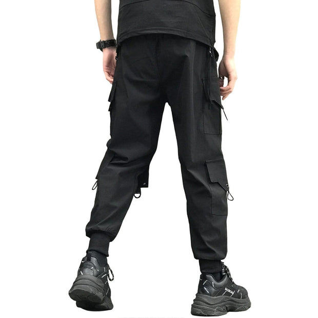 Punk Multi Pockets Cargo Pants Streetwear Brand Techwear Combat Tactical YUGEN THEORY