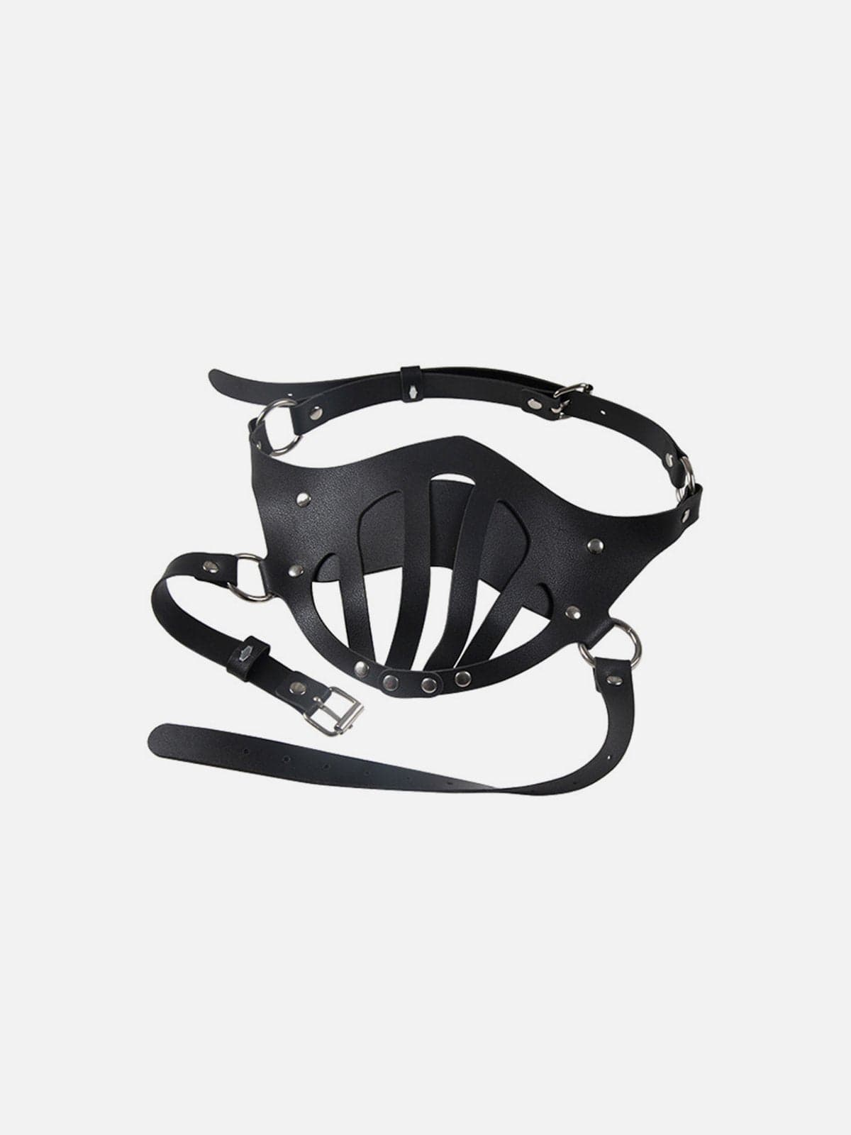 Punk Personality Hollow Out Mask Streetwear Brand Techwear Combat Tactical YUGEN THEORY