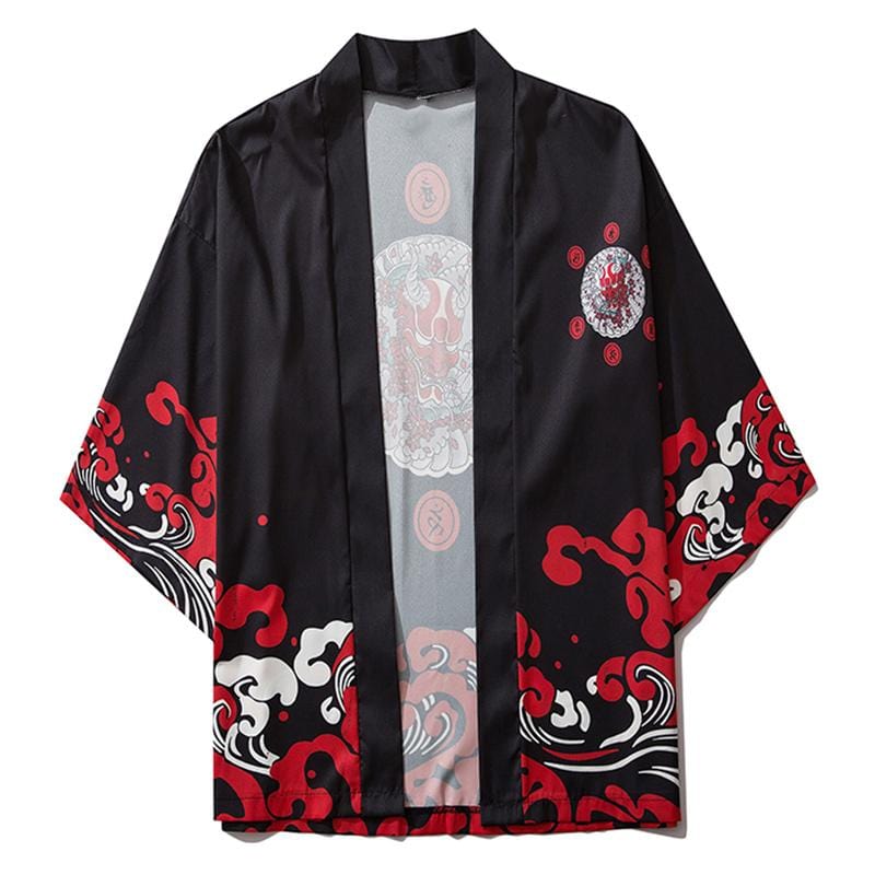 "Red Devil" Kimono Streetwear Brand Techwear Combat Tactical YUGEN THEORY