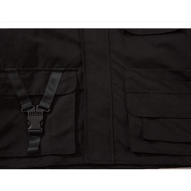 Reflective Jacket Techwear Windbreaker Streetwear Brand Techwear Combat Tactical YUGEN THEORY