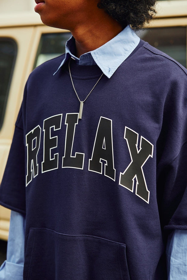 Relax Sweat T-Shirt Streetwear Brand Techwear Combat Tactical YUGEN THEORY