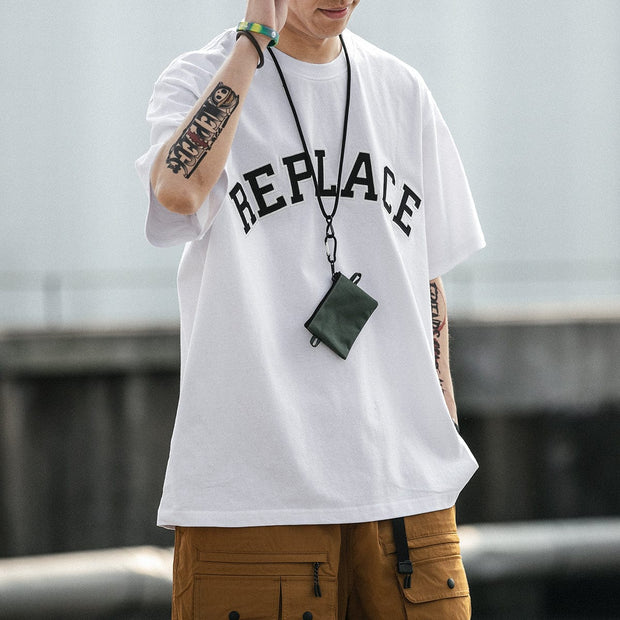 REPLACE College Arc T-Shirt Streetwear Brand Techwear Combat Tactical YUGEN THEORY