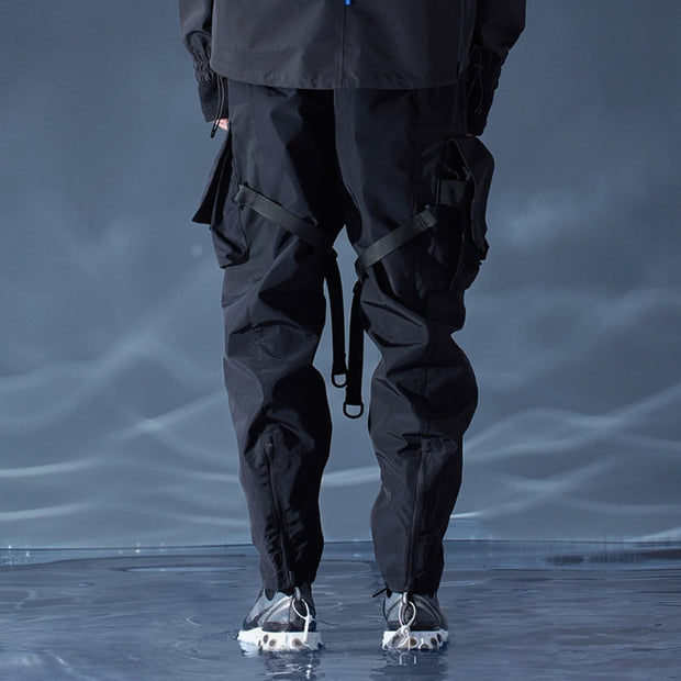 Ribbon Function Multi Pockets Pants Streetwear Brand Techwear Combat Tactical YUGEN THEORY