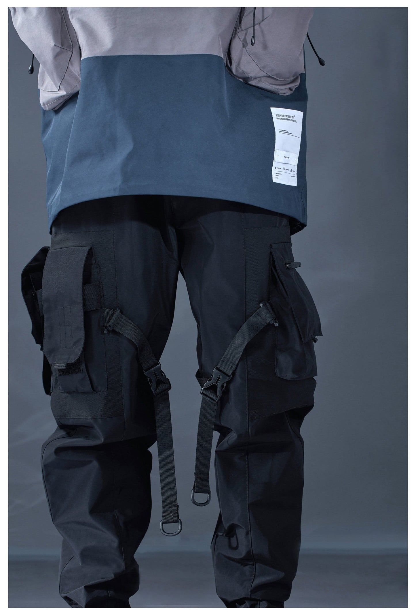 Ribbon Function Multi Pockets Pants Streetwear Brand Techwear Combat Tactical YUGEN THEORY
