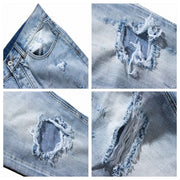 "Ripped Blue" Jeans Streetwear Brand Techwear Combat Tactical YUGEN THEORY