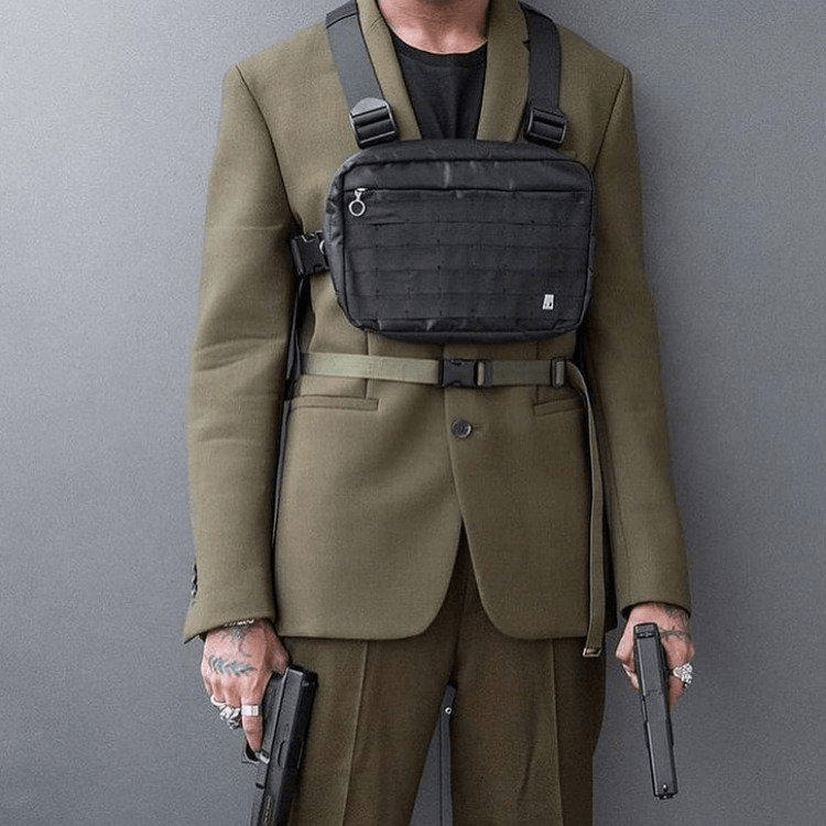 Rover Chest Bag Streetwear Brand Techwear Combat Tactical YUGEN THEORY