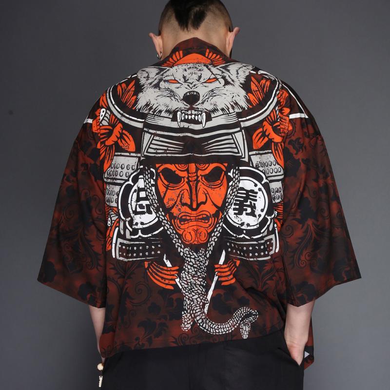 Samurai Kimono Cardigan Shirt Streetwear Brand Techwear Combat Tactical YUGEN THEORY