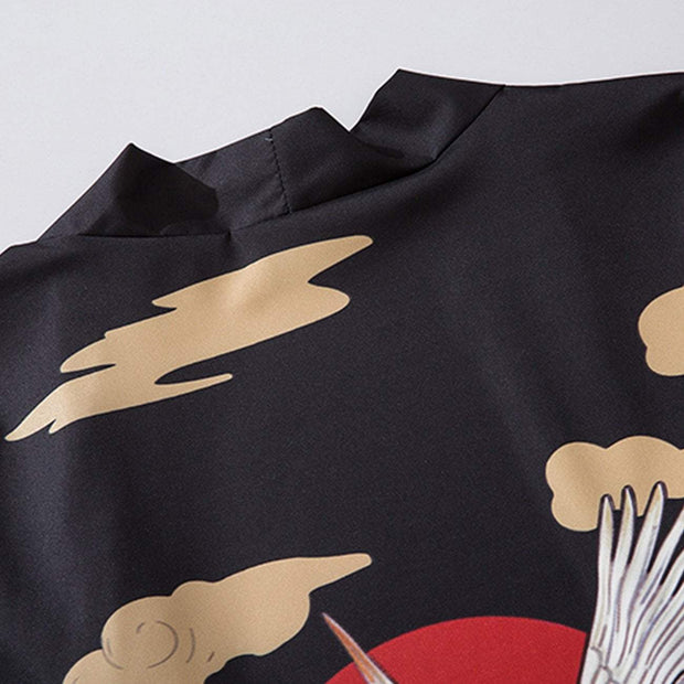 "Sea Crane" Kimono Streetwear Brand Techwear Combat Tactical YUGEN THEORY