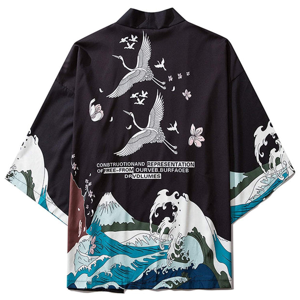 Sea Wave kimono Streetwear Brand Techwear Combat Tactical YUGEN THEORY