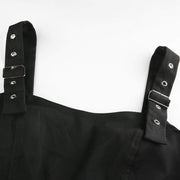Sexy Punk Chain Crop Sling Vest Streetwear Brand Techwear Combat Tactical YUGEN THEORY