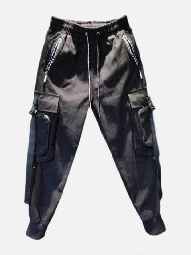 Side Zipper Pockets Cargo Pants Streetwear Brand Techwear Combat Tactical YUGEN THEORY