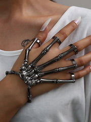 Skeleton Hand Bone Bracelet Streetwear Brand Techwear Combat Tactical YUGEN THEORY