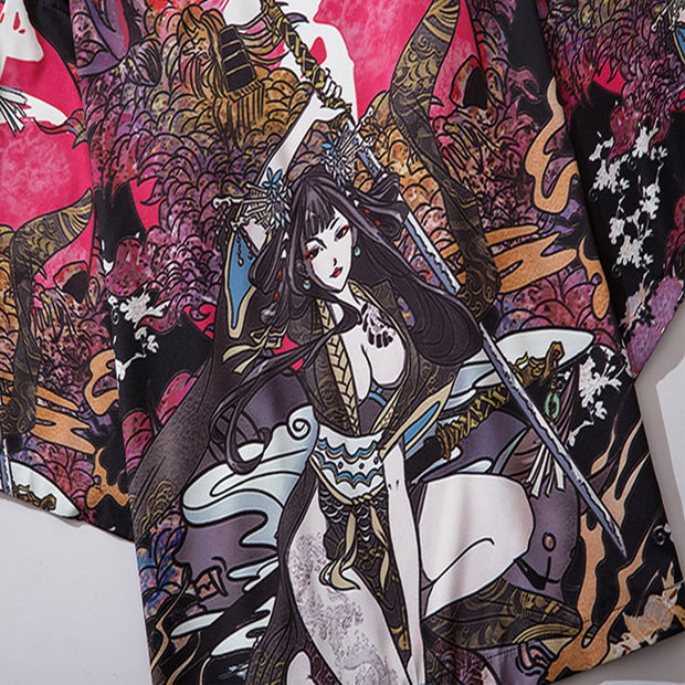 Snake Demon Kimono Streetwear Brand Techwear Combat Tactical YUGEN THEORY