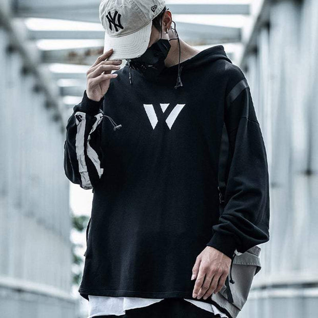 Softshell Pullover Hoodie Streetwear Brand Techwear Combat Tactical YUGEN THEORY