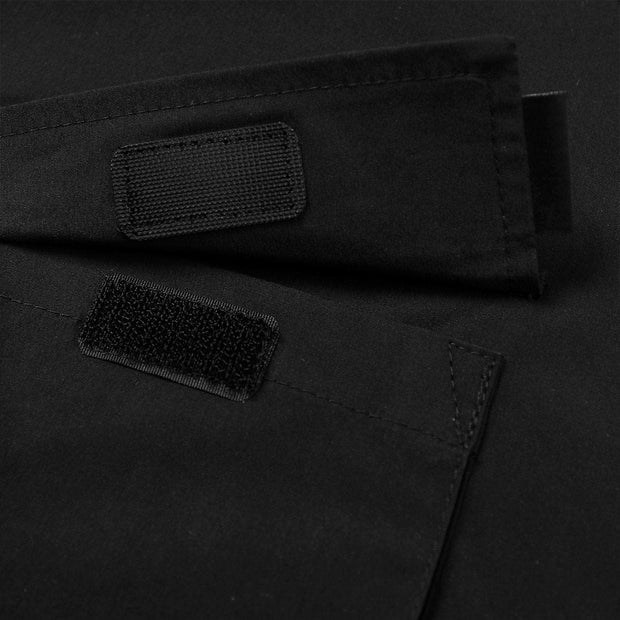 Solid Color Patchwork Pocket Sweatshirt Streetwear Brand Techwear Combat Tactical YUGEN THEORY