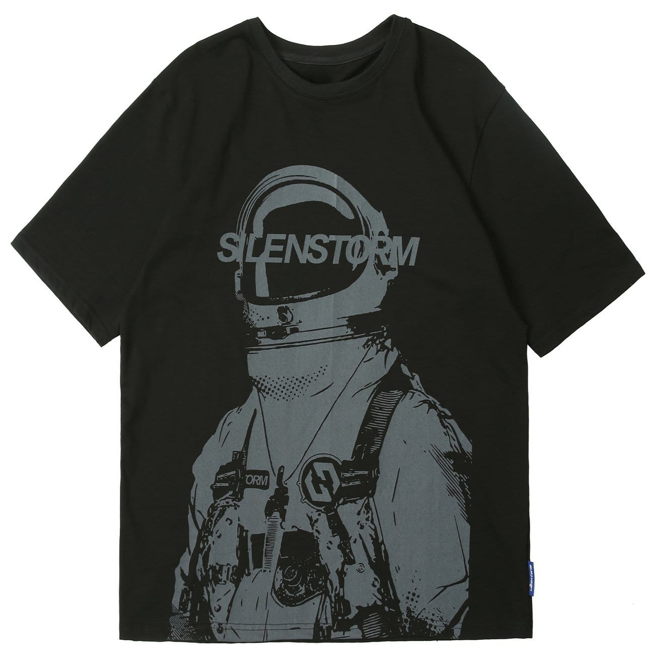 Space Astronaut Graphic Cotton Tee Streetwear Brand Techwear Combat Tactical YUGEN THEORY