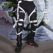 Stacked Ribbons Streetwear Urban Jeans Streetwear Brand Techwear Combat Tactical YUGEN THEORY